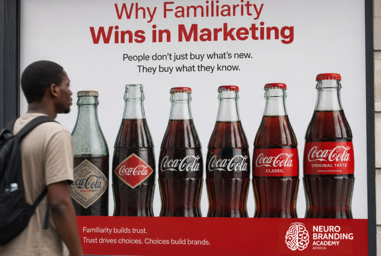 NeuroBranding Blog image. Why Familiarity wins in MArketing